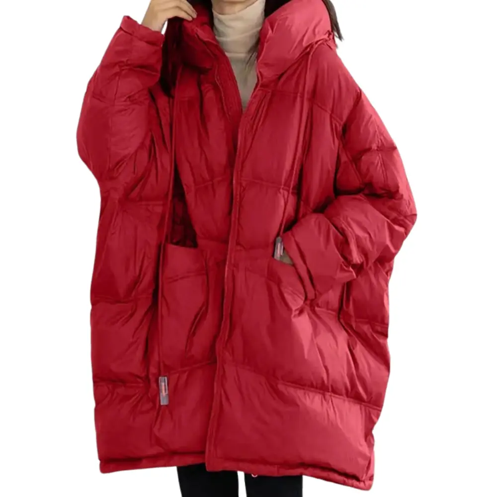 Waylynn Padded Jacket For Women Oversized Warmth Adjustable Hood