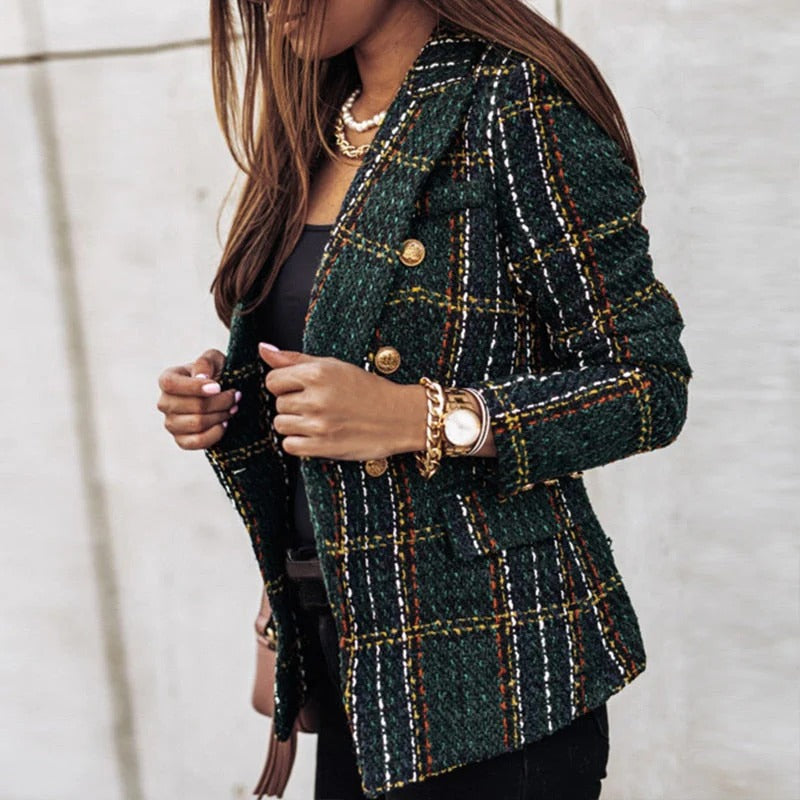 Street-Wave Autumn Jacket For Women Premium Luxe Materials Slim Figure-Flattering Fit