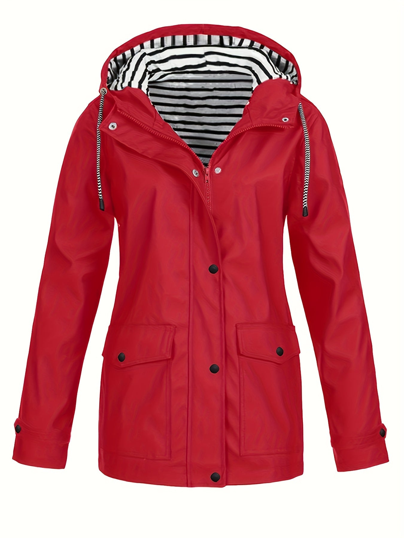Streetwave Waterproof Jacket Womens Modern Raincoat For Everyday Urban Commuters