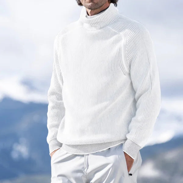 Streetwave Cashmere Turtleneck Pullover For Men Premium Warmth Elegant Rollneck Sweater Timeless Luxury