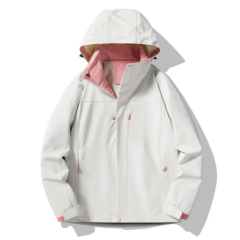 Street Wave Waterproof Windproof Outdoor Jacket Giselle All Weather Ready for Hikers and City Explorers