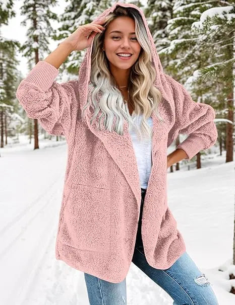 Street-wave Teddy Fleece Jacket Women Warm Cozy Comfort With Elegant Style For Cold Days Outdoors