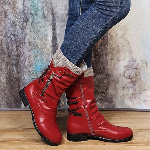Wool Boots For Women Streetwave Warmth And All Day Comfort Flat Knee High Boots Winter Ready