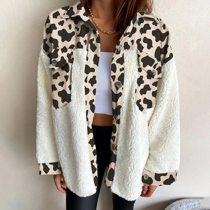 Street Wave Nia Sherpa Jacket For Women Ultra Warm Fleece Lined Outdoor Coat Plush Feel