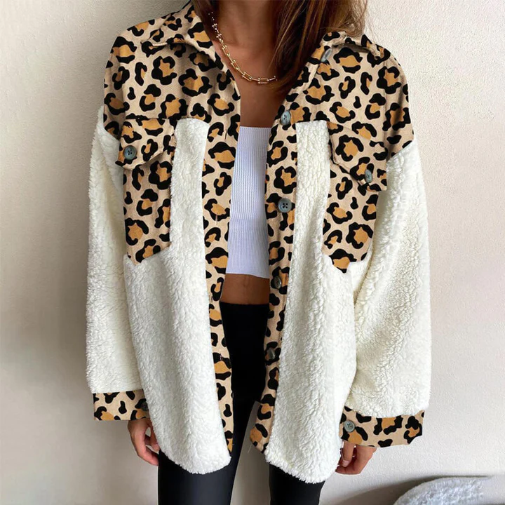 Street Wave Nia Sherpa Jacket For Women Ultra Warm Fleece Lined Outdoor Coat Plush Feel