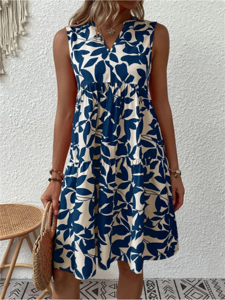 Street Wave Sophia Floral Summer Dress Lightweight Breathable Women