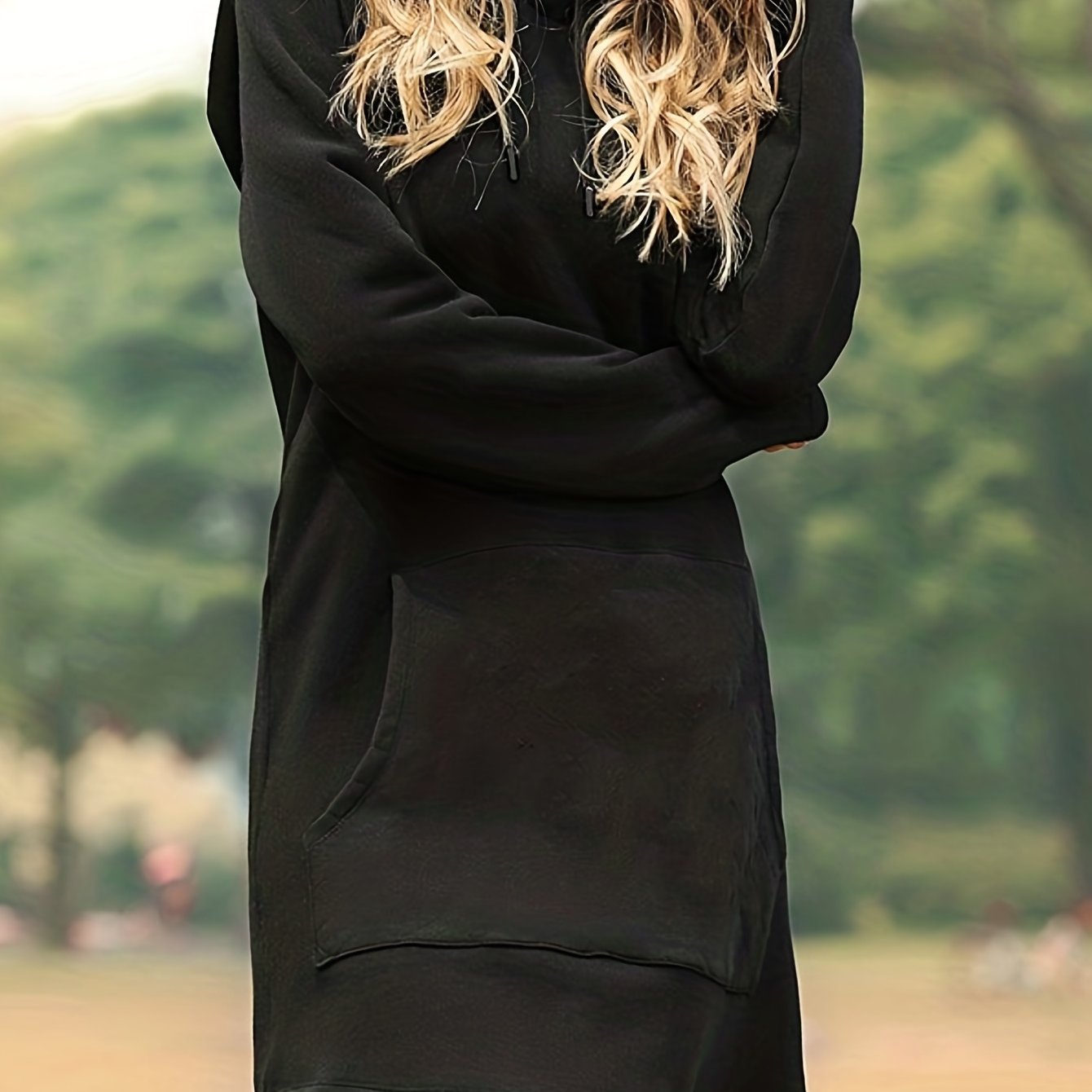Streetwave Pink Hoodie Dress For Women Minimalist Casual Comfort Flattering Fit Effortless