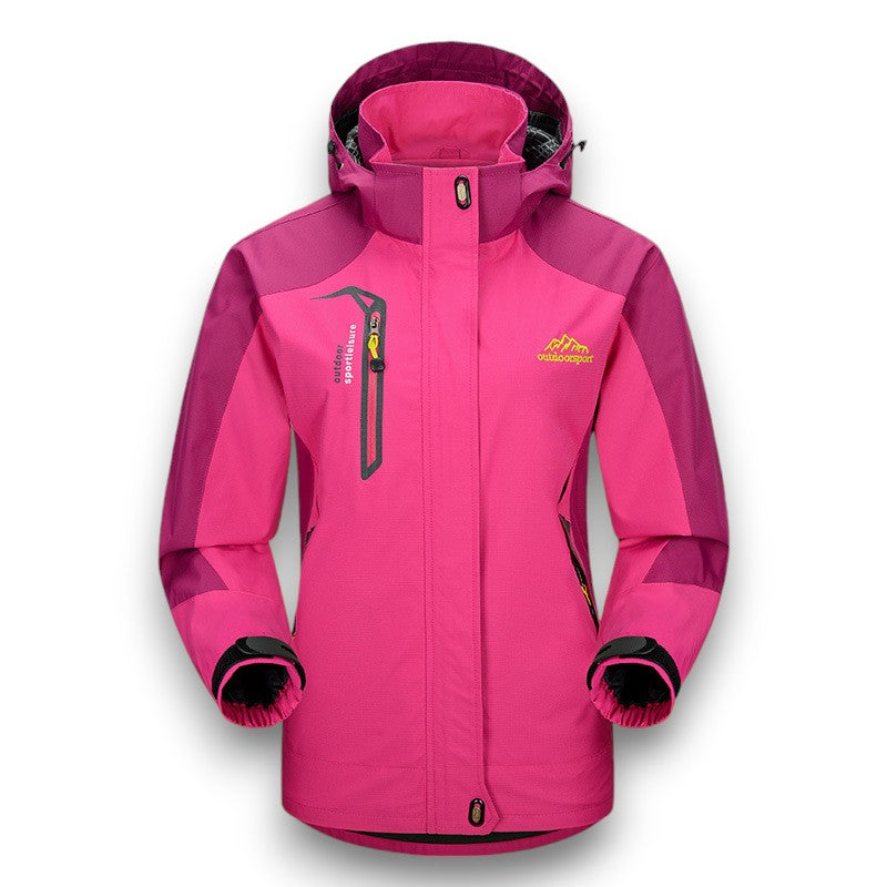 Street-wave Waterproof Womens Jacket Stella For Women Pink Windproof Rainproof Outerwear