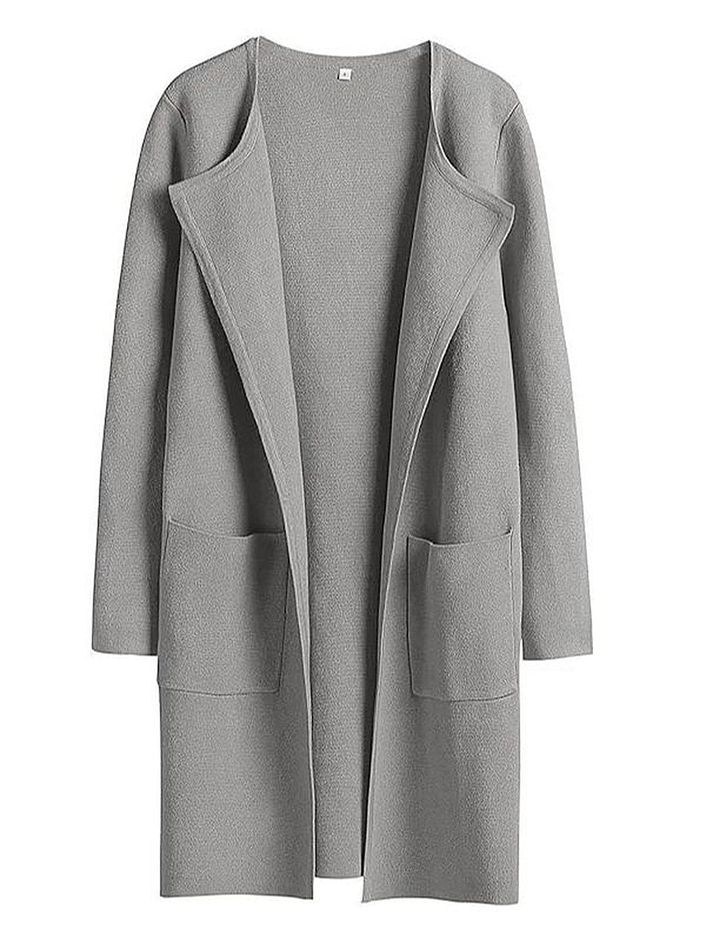 Street Wave Camel Lapel Jacket For Women Versatile Everyday Coat With Large Pockets