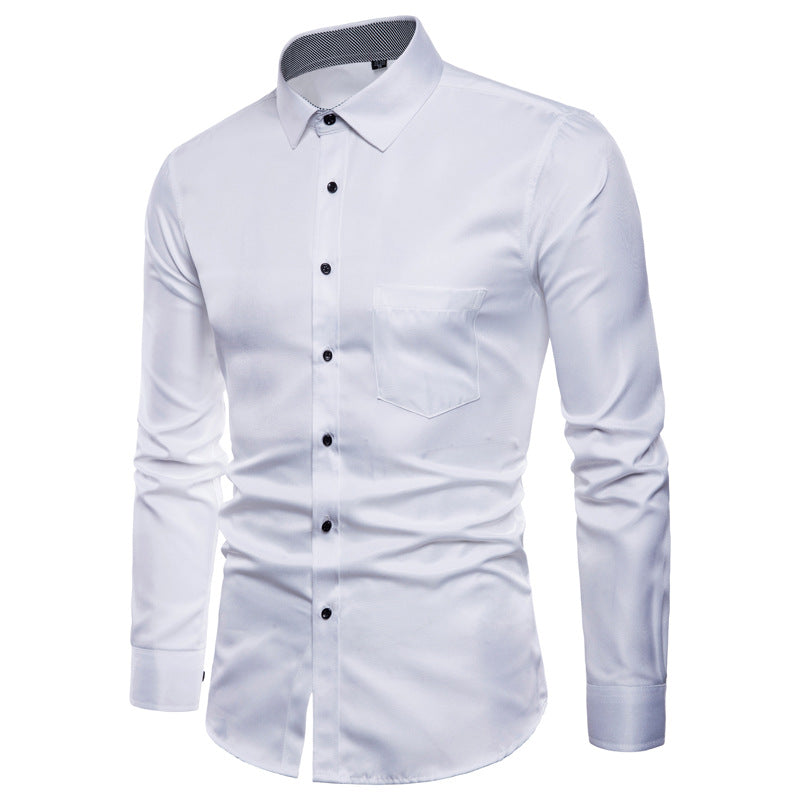 Streetwave Mens Satin Shirt Slim Fit For Style Conscious Professionals And Modern Comfort Wear