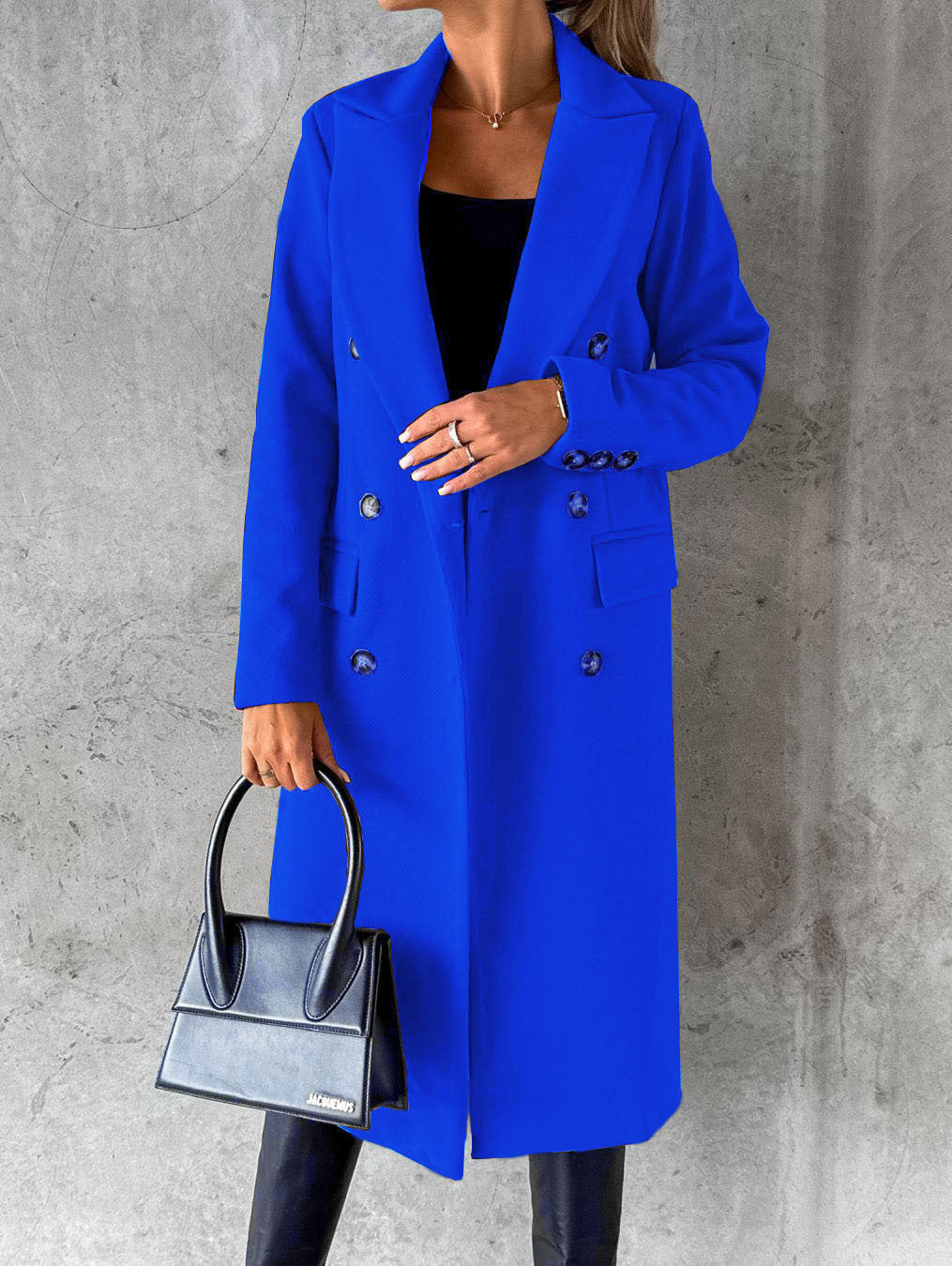 Street-wave Winter Trench Coat For Women Warmth And Comfort Chic Classic Outerwear