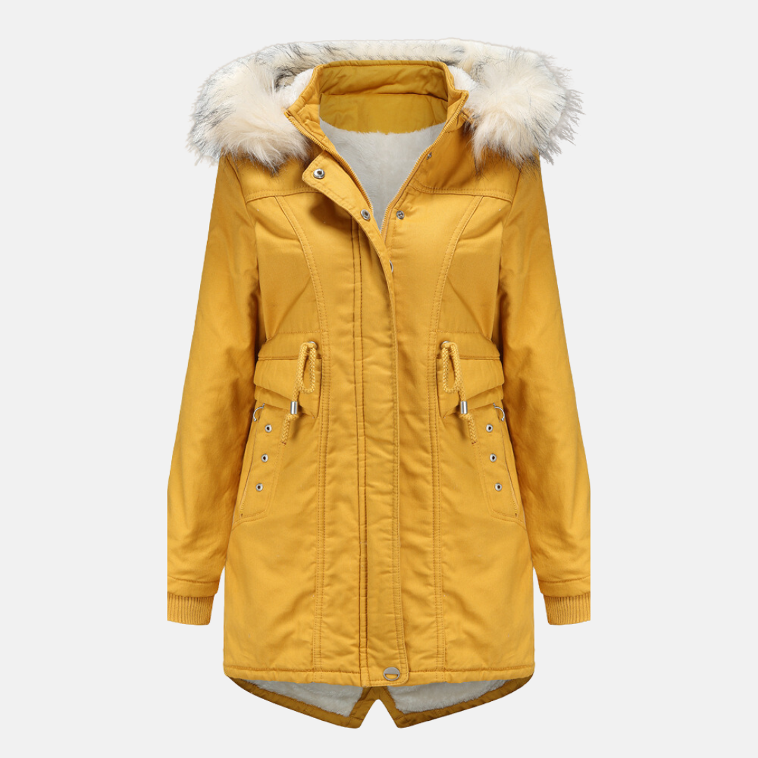 Nordisk-Flair Women's Parka Weatherproof Removable Fur Hood