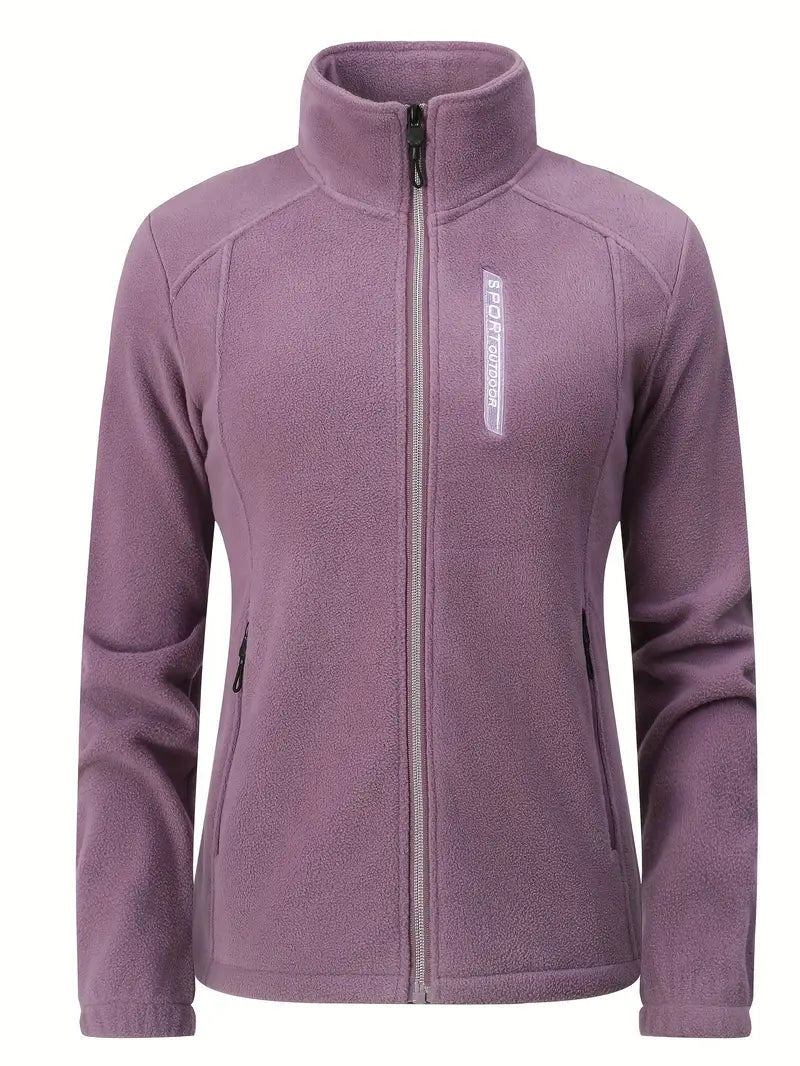 Street-Wave Women’s Fleece Sport Jacket Pink Warmth For Training And Everyday Wear