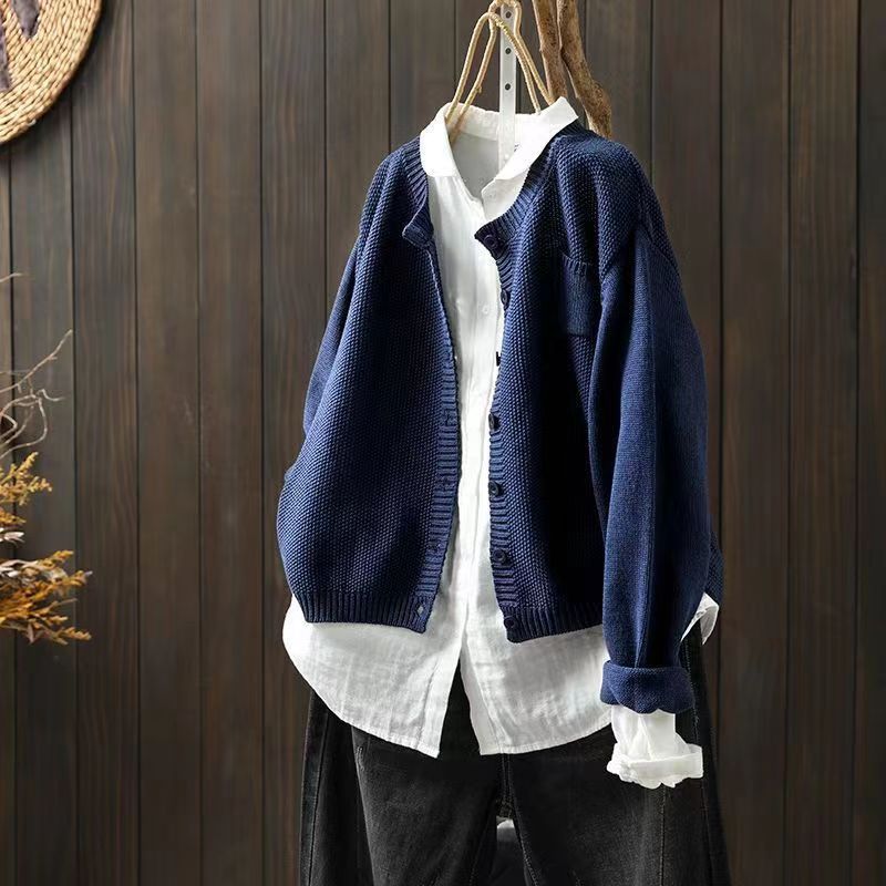 Street Wave Cardigan Ultra Soft Knit for All Day Cozy Comfort Women’s Everyday Wear