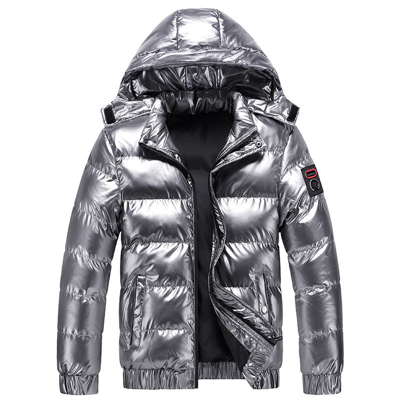Street-wave Winter Jacket For Men - Water-Repellent Padded Coat With Warm Protection