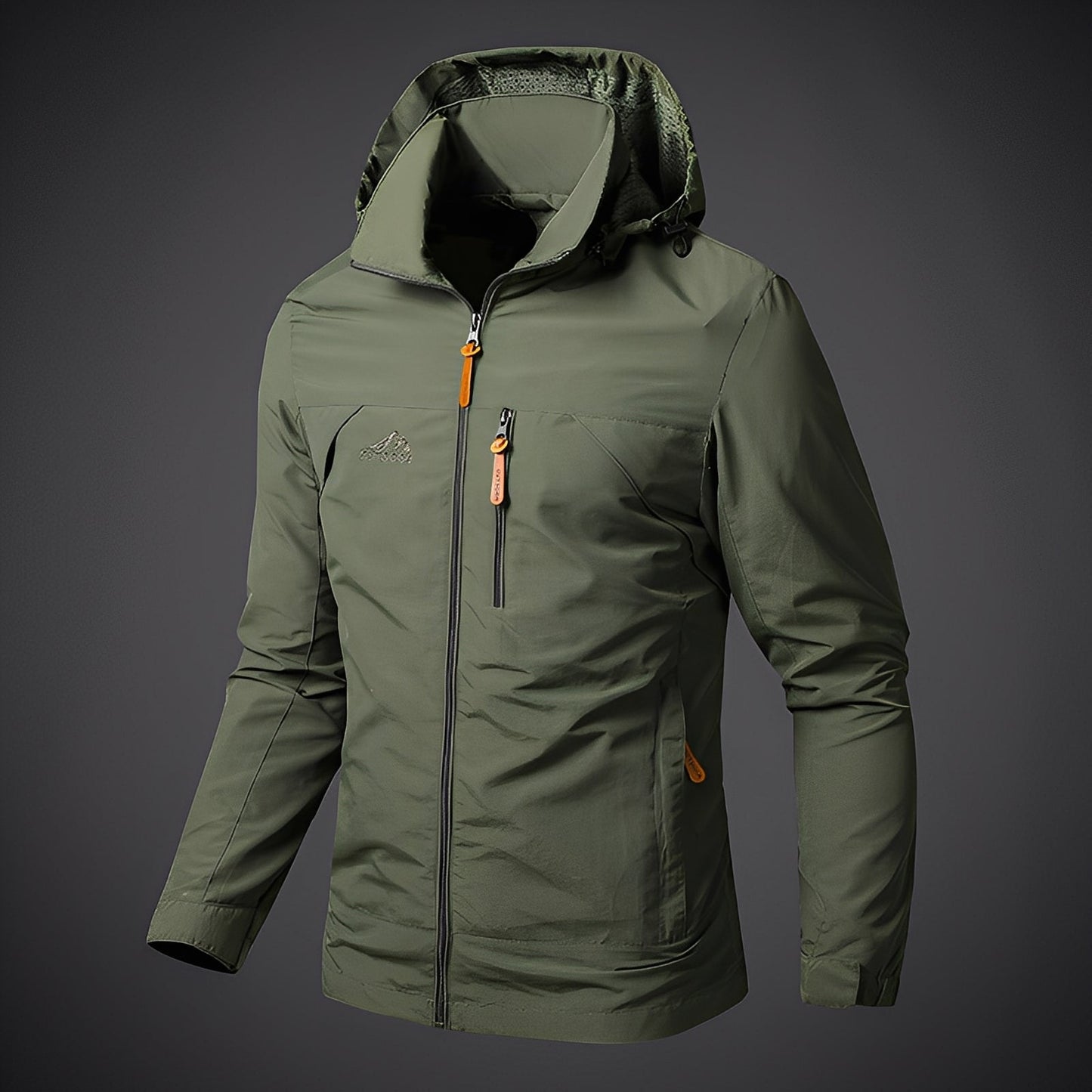 Street-Wave Mens Hooded Outdoor Jacket All-Weather Water Wind Protection Adventure Ready