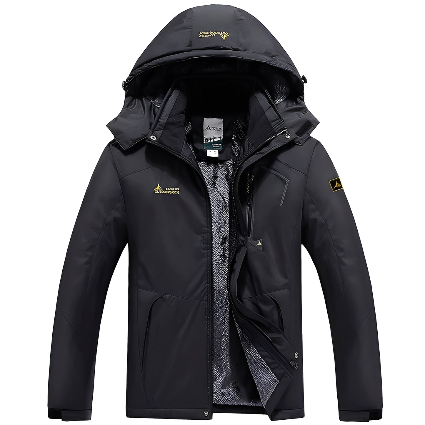 Street-Wave Womens Fleece-Lined Winter Jacket With Windproof Weatherproof Protection