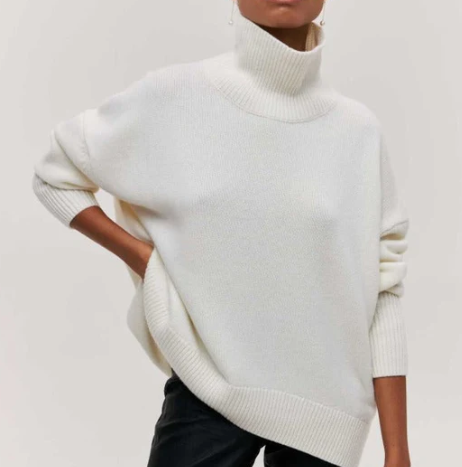 Street Wave Otrana Turtleneck Sweater For Women Elegant Lightweight Comfort And Flattering Fit
