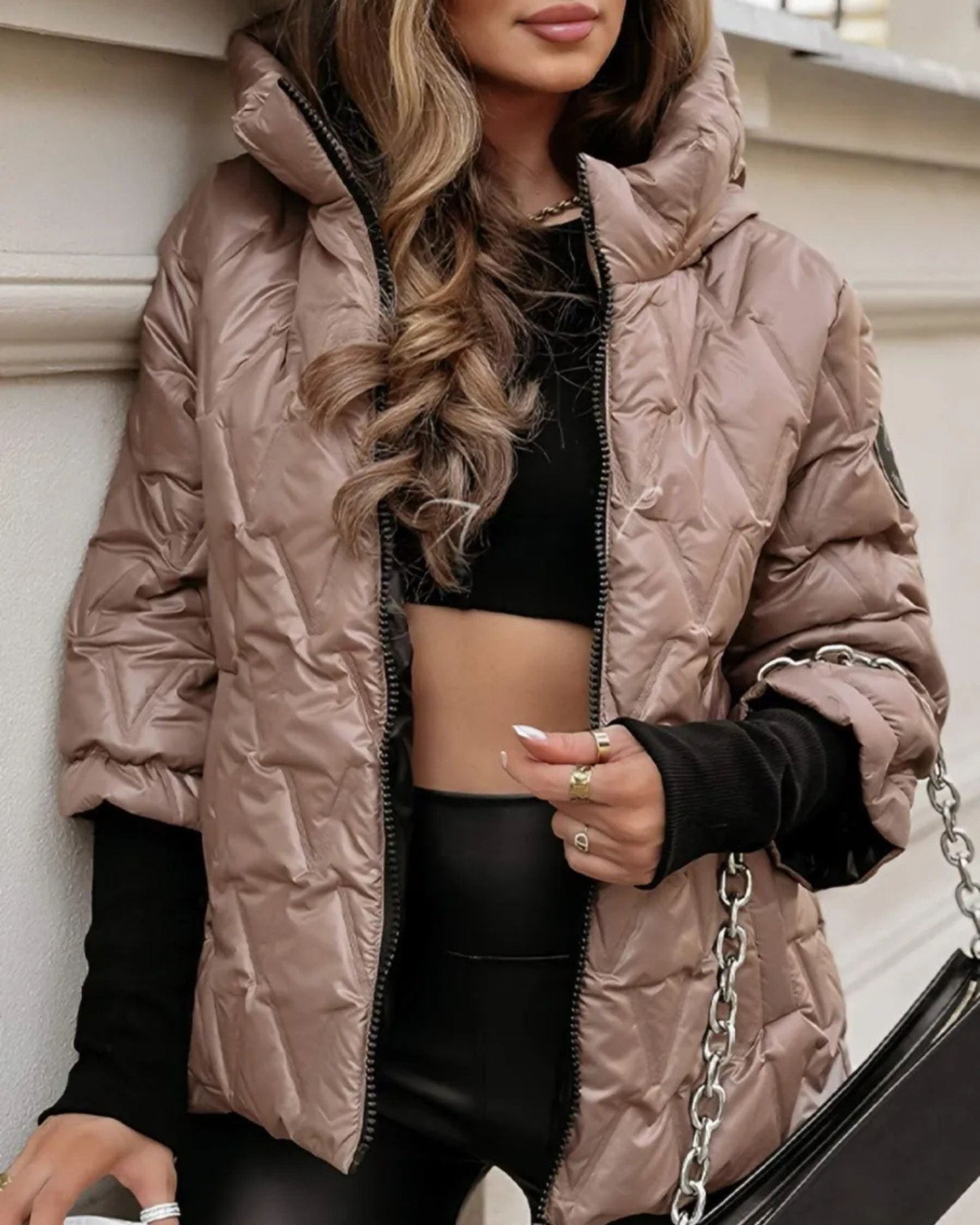 Street-Wave Diamant Cotton Jacket Women Premium Quilted Comfort All Season Everyday Coat