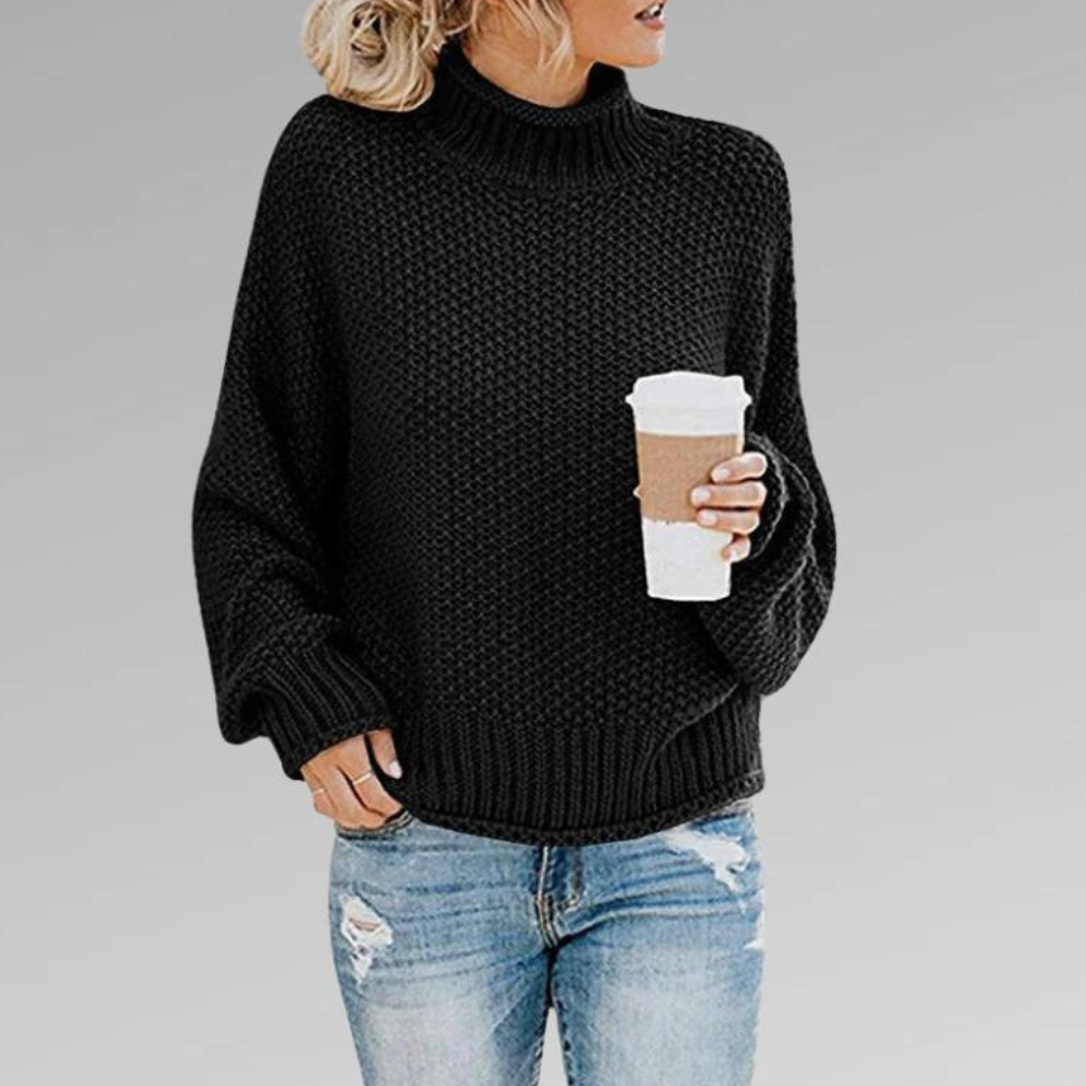 Street Wave Knit Sweater For Women Cozy Everyday Comfort With Relaxed Fit And Premium Knit
