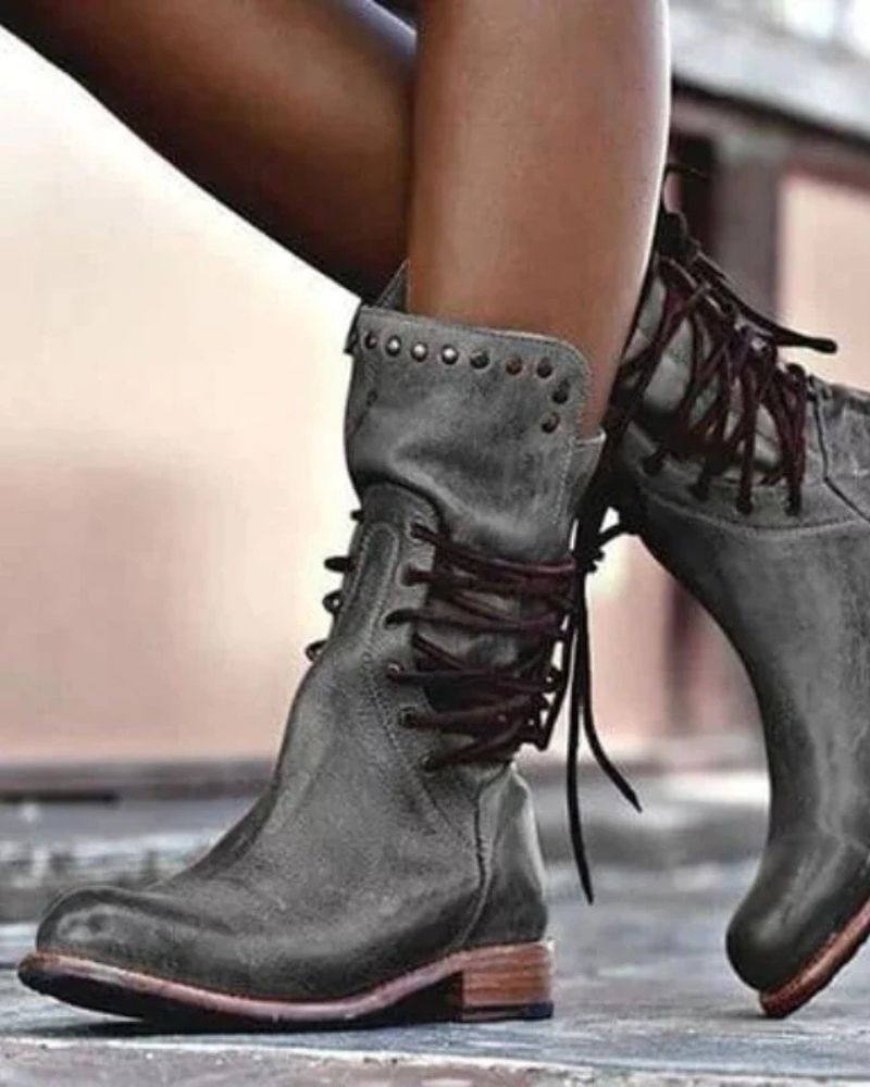 Street-Wave Orthopedic Leather Boots For Everyday Comfort Seekers With Premium Support And Style