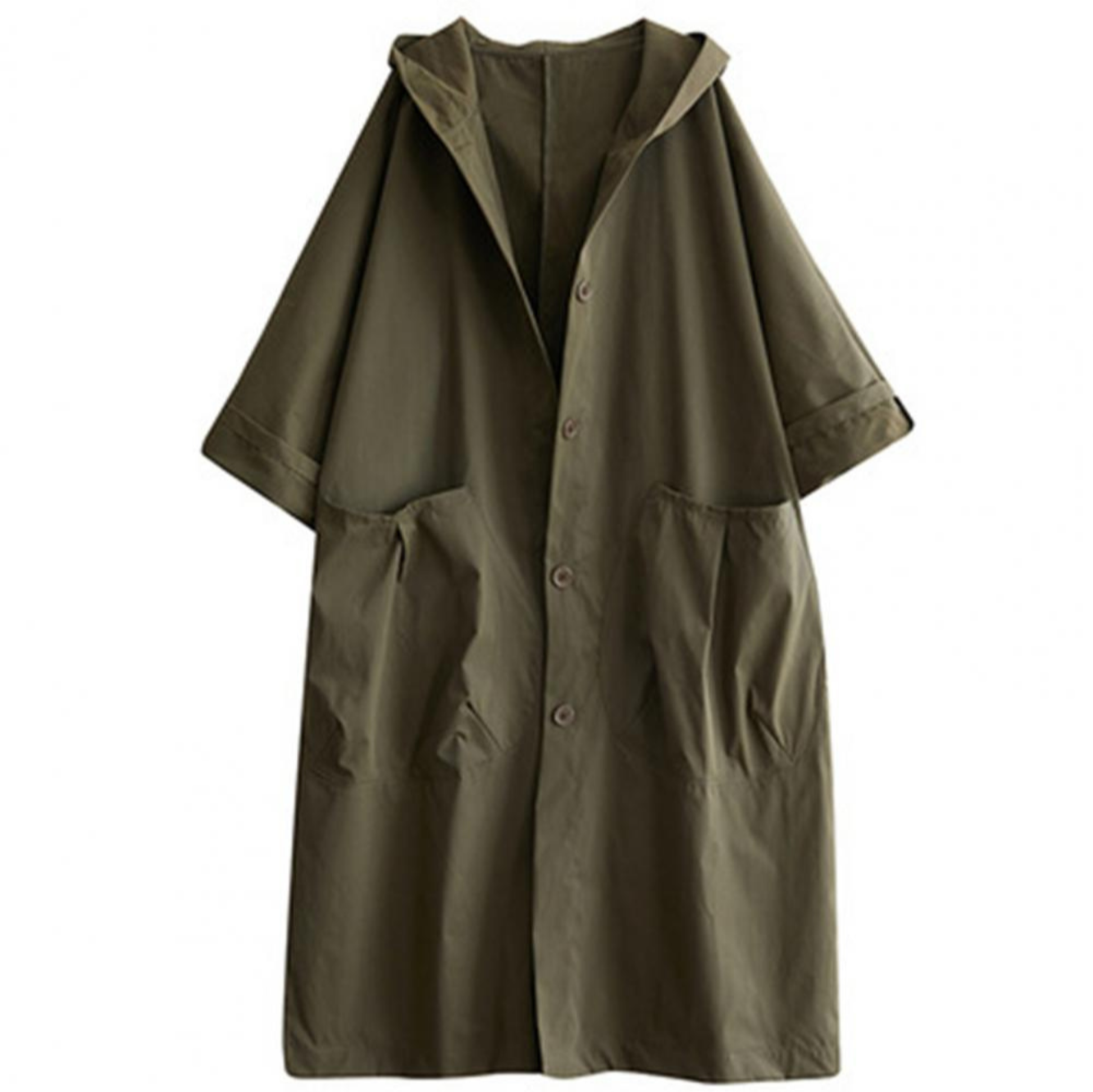 Street-wave Women Trench Coat Mid-Length Warm Outerwear for Spring and Autumn Cozy Elegance