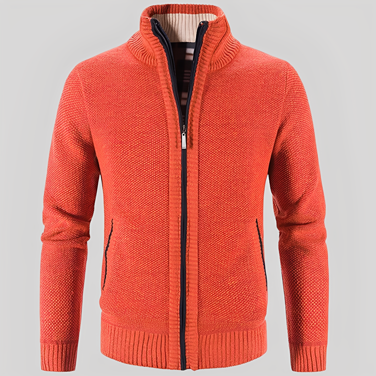 Streetwave Zip Cardigan For Men Premium Soft Comfort Minimalist Design With Front Zipper