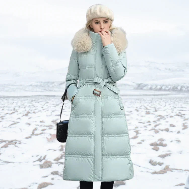 Street Wave Luxury Winter Coat for Women Warmth and Elegance Puffer Jacket With Fur Collar