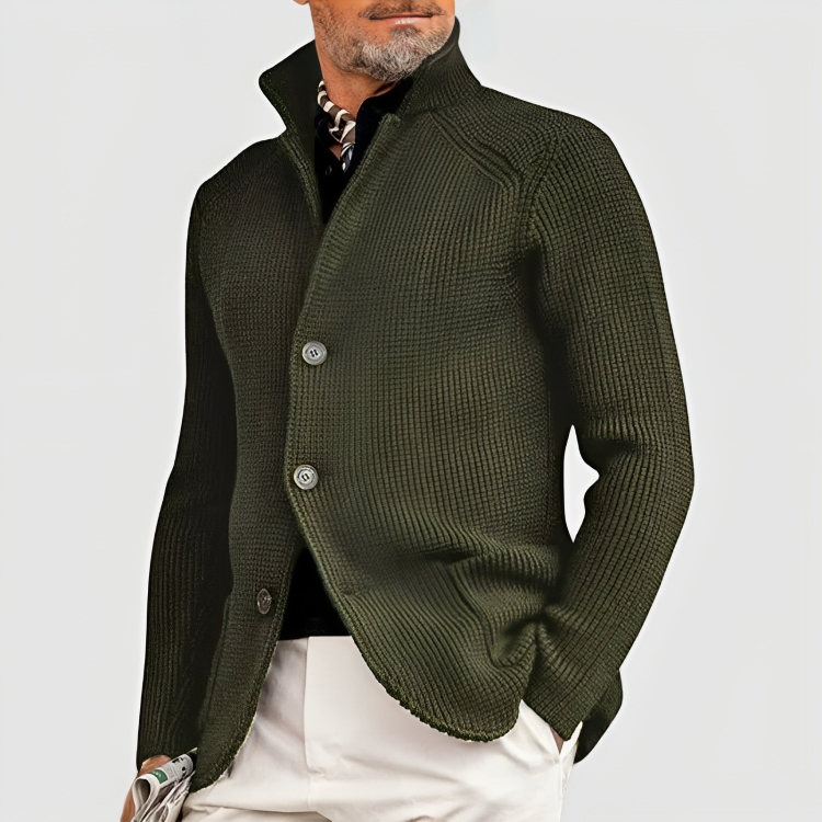 Street-wave Mens Cashmere Coat With Button Front Premium Luxury Outerwear For Everyday Elegance