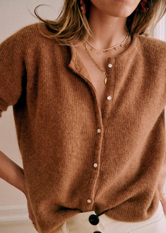 Street-wave Timeless Cozy Knit Cardigan Two In One Pullover Jacket For Everyday Women