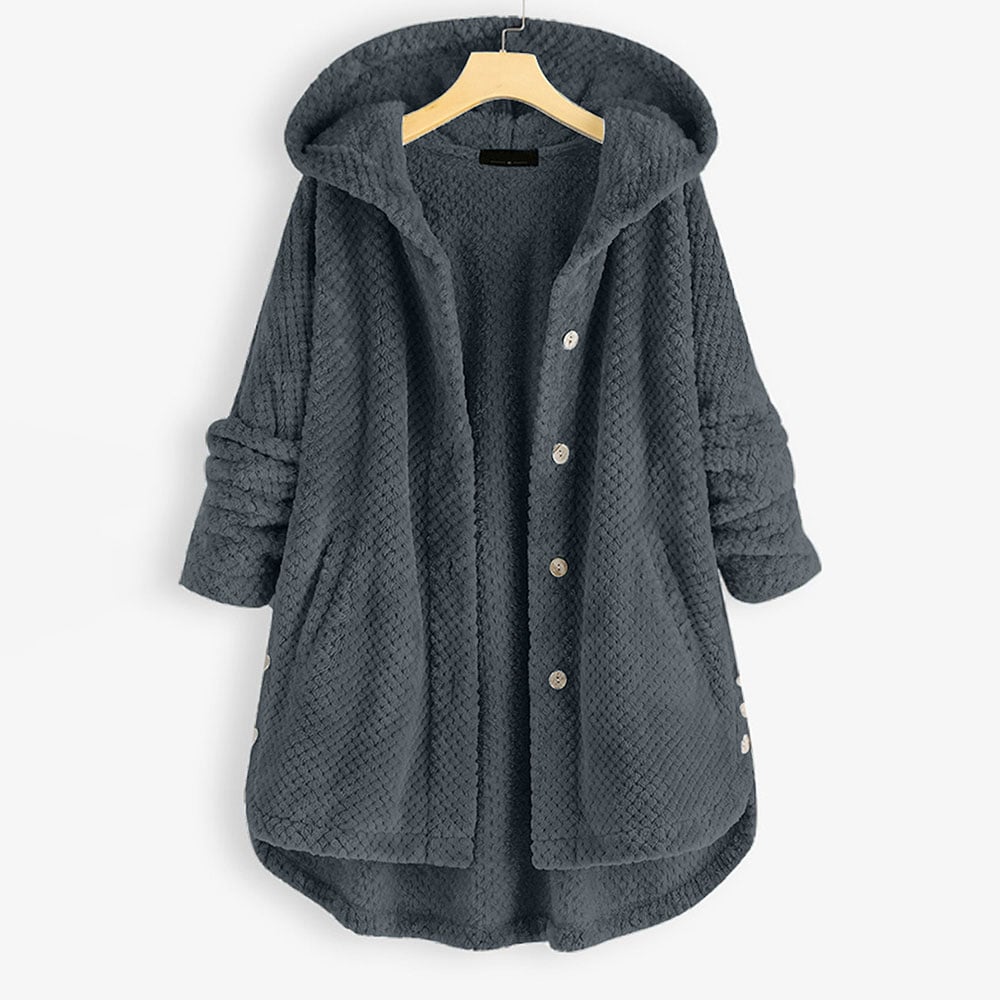 Street-wave Reversible Fleece Jacket For Everyday Comfort And Warmth Ideal For Casual Outerwear