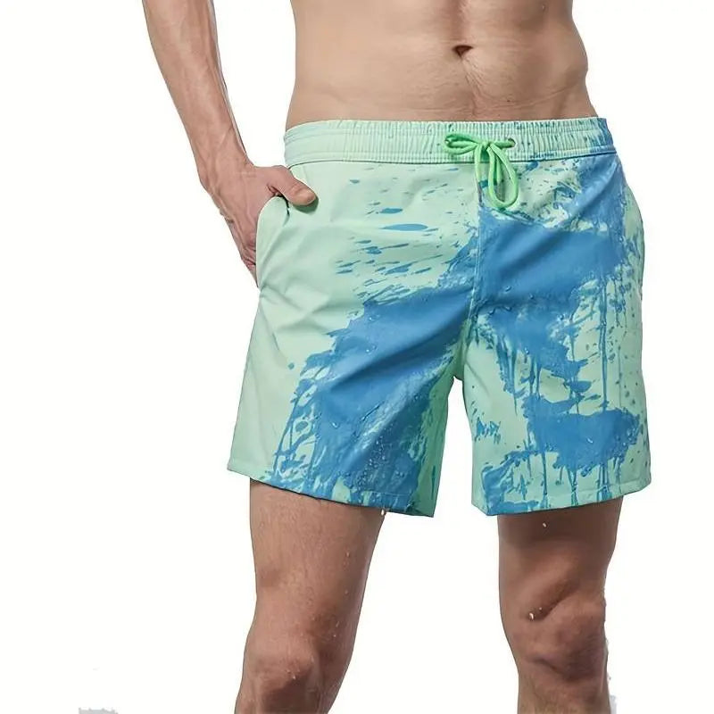Valiant Color Changing Swim Shorts Temperature Reactive Boardshorts By Street-Wave For Men
