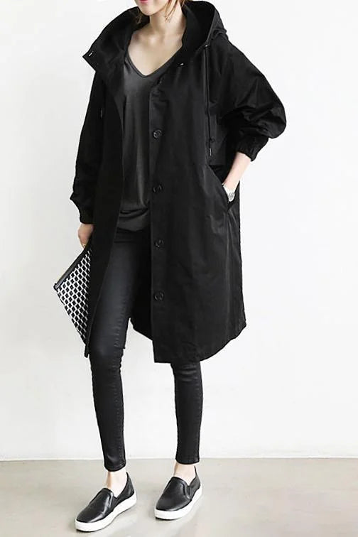 Street Wave Womens Rain Jacket Lightweight Waterproof Oversized Coat For Fashion Forward Women