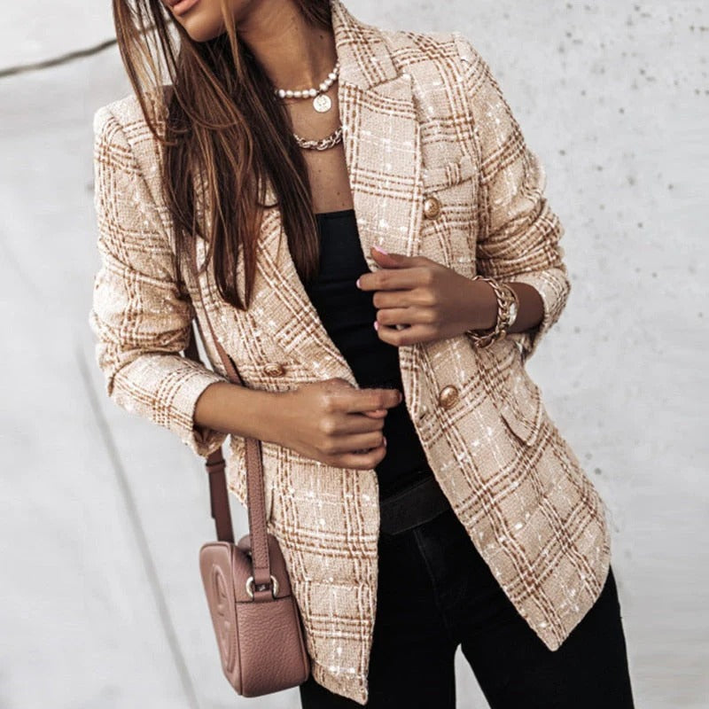 Street-Wave Autumn Jacket For Women Premium Luxe Materials Slim Figure-Flattering Fit