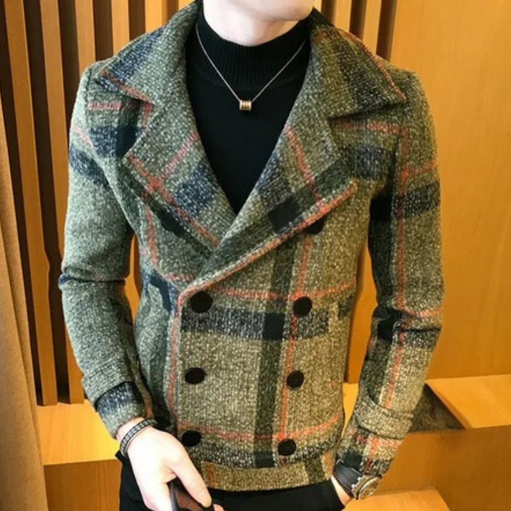 Matthew Stylish Jacket for Men by Street Wave Premium Wool Blend Versatile Warmth for Work and Casual