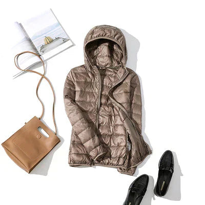 Street-wave Hooded Puffer Jacket For Men And Women Warm Autumn Coat With Cozy Insulation