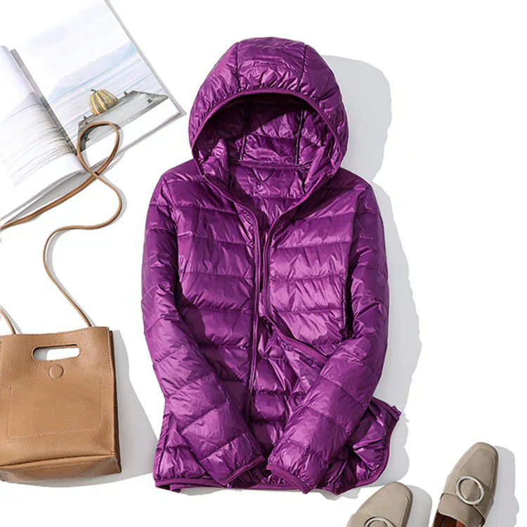 Street-wave Hooded Puffer Jacket For Men And Women Warm Autumn Coat With Cozy Insulation
