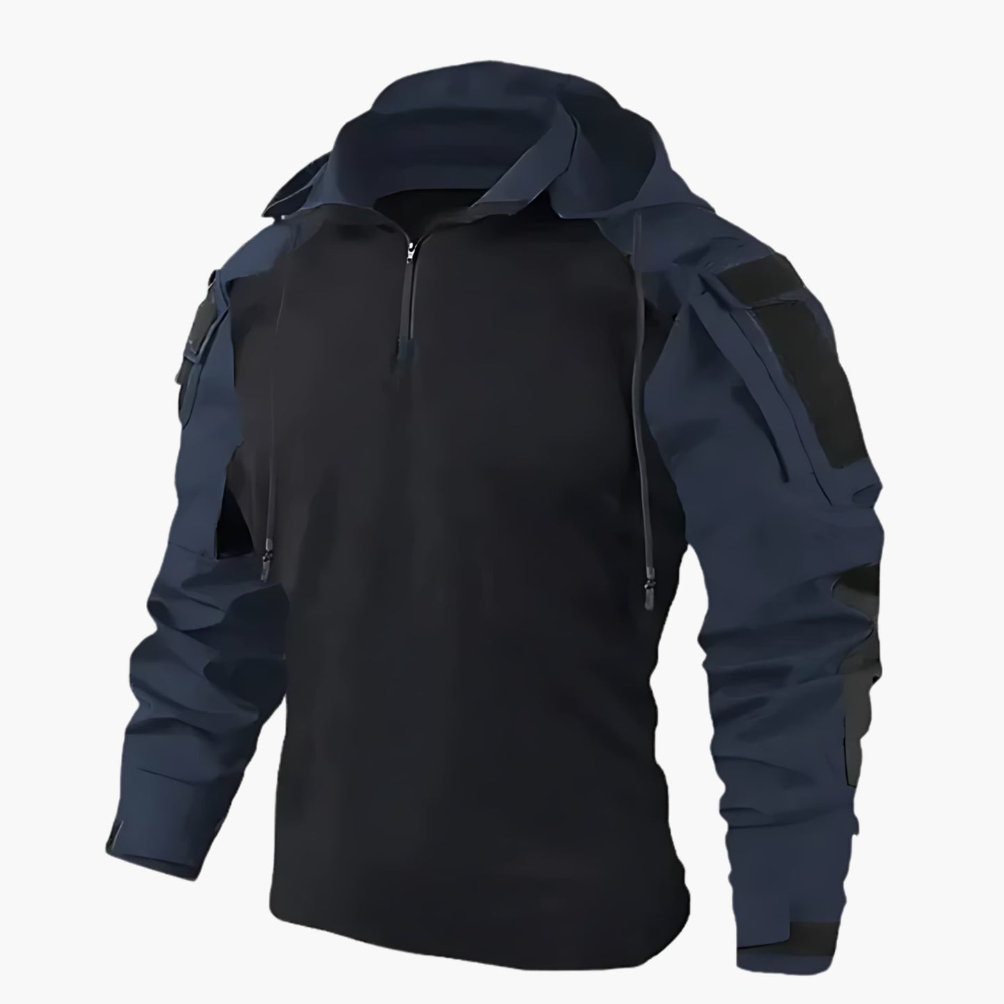 Street-Wave Durable Tactical Jacket For Active Men With Warmth Weather Shield And Sleek Style