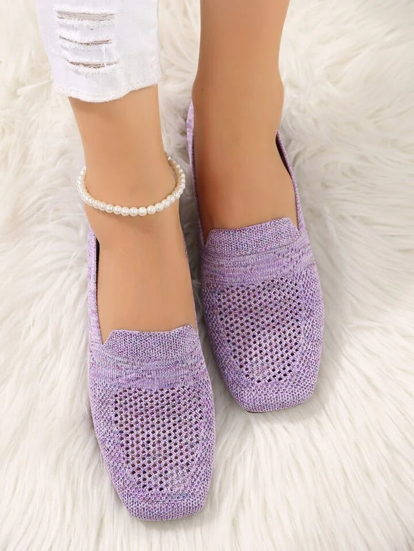 Street-wave Women Knit Winter Shoes Chic Minimalist Comfort For Cold Weather Effortless Style