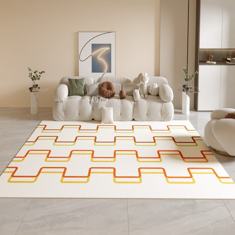 Eprolo Rainbow Kids Room Climbing Rug Non Slip Water Absorbent Carpet