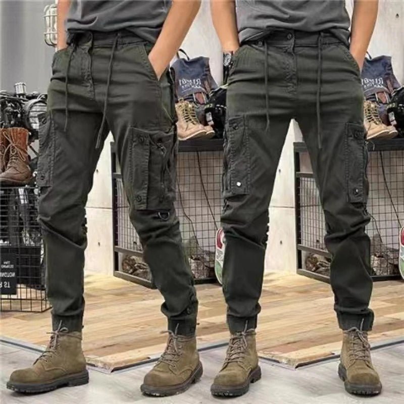 Street Wave Tactical Pants For Urban Explorers, Premium Cotton, Breathable, Reinforced Seams, Unisex