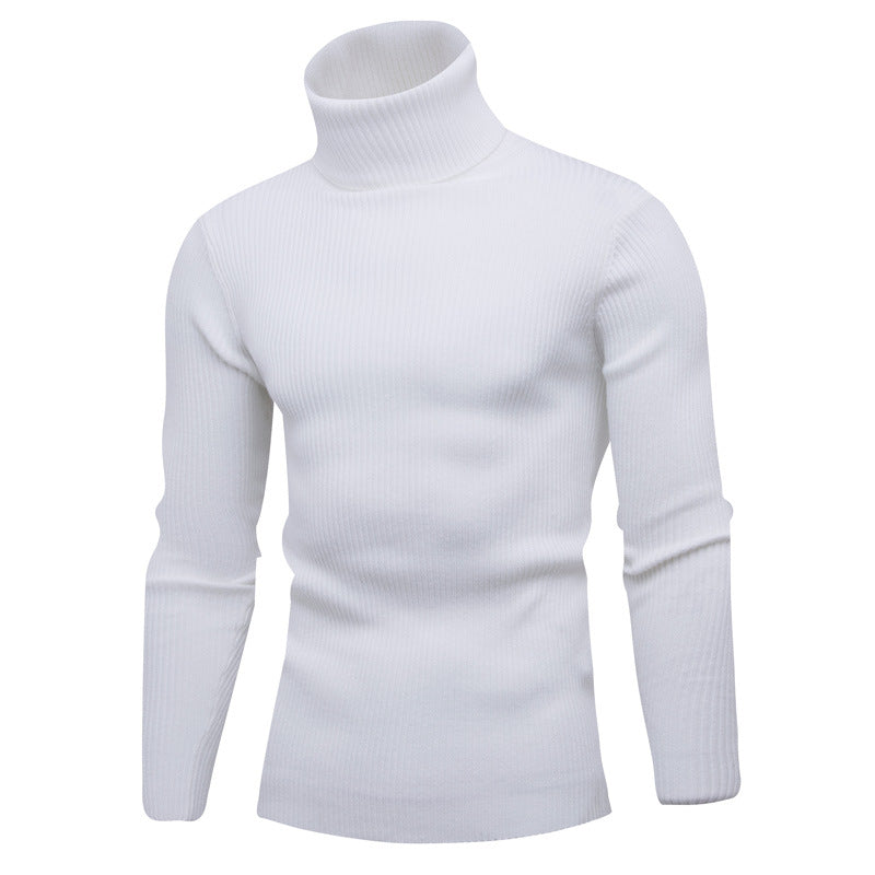 Streetwave Mens Elegant Roll Neck Sweater In Soft Rib Knit For Everyday Comfort And Warmth