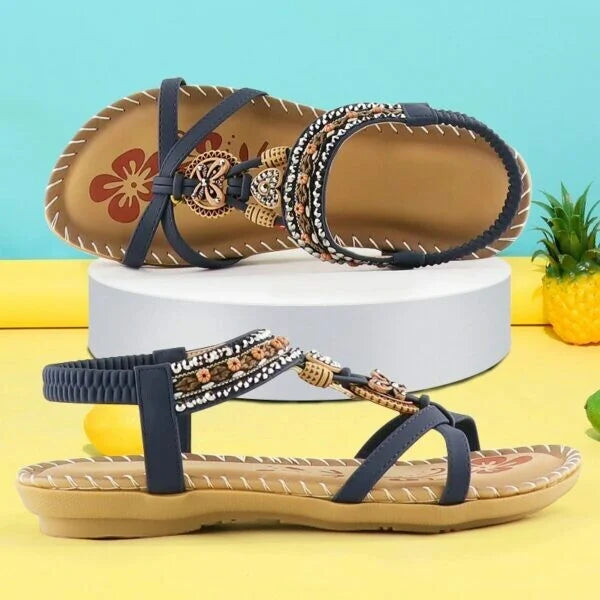 Salista Orthopedic Sandals Bohemian Style With All Day Comfort And Arch Support For Women