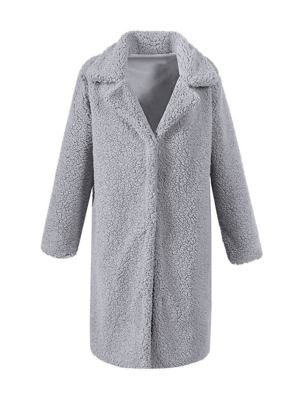 Street-Wave Fluffy Faux Fur Long Coat With Oversized Fit for Women Luxurious Cozy Warmth