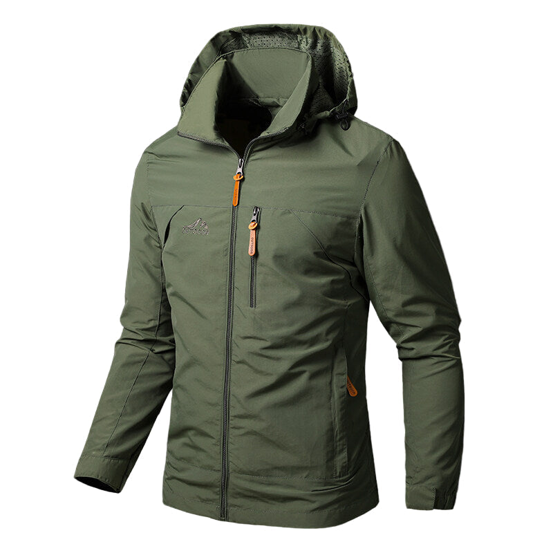 Streetwave Waterproof Outdoor Jacket For Hiking Enthusiasts Lightweight Flexible Windproof Performance