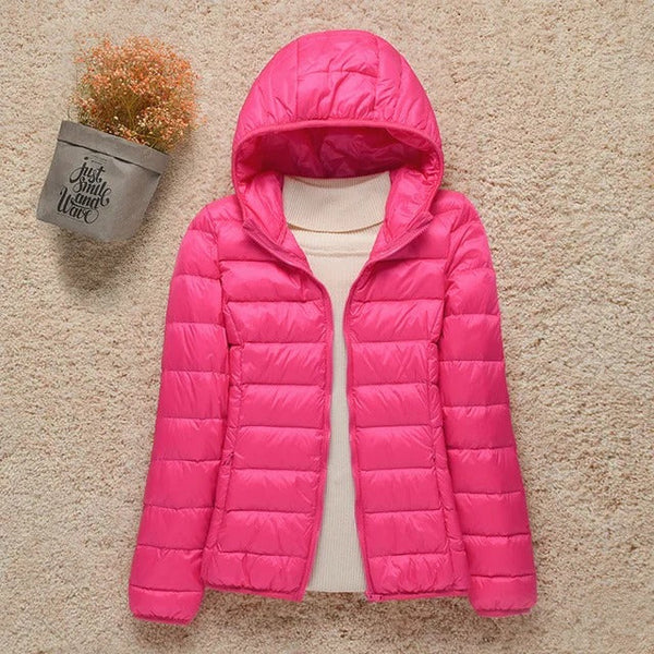 Street Wave Waterproof Puffer Jacket For Women Urban Style And Warmth Weatherproof Comfort Coat