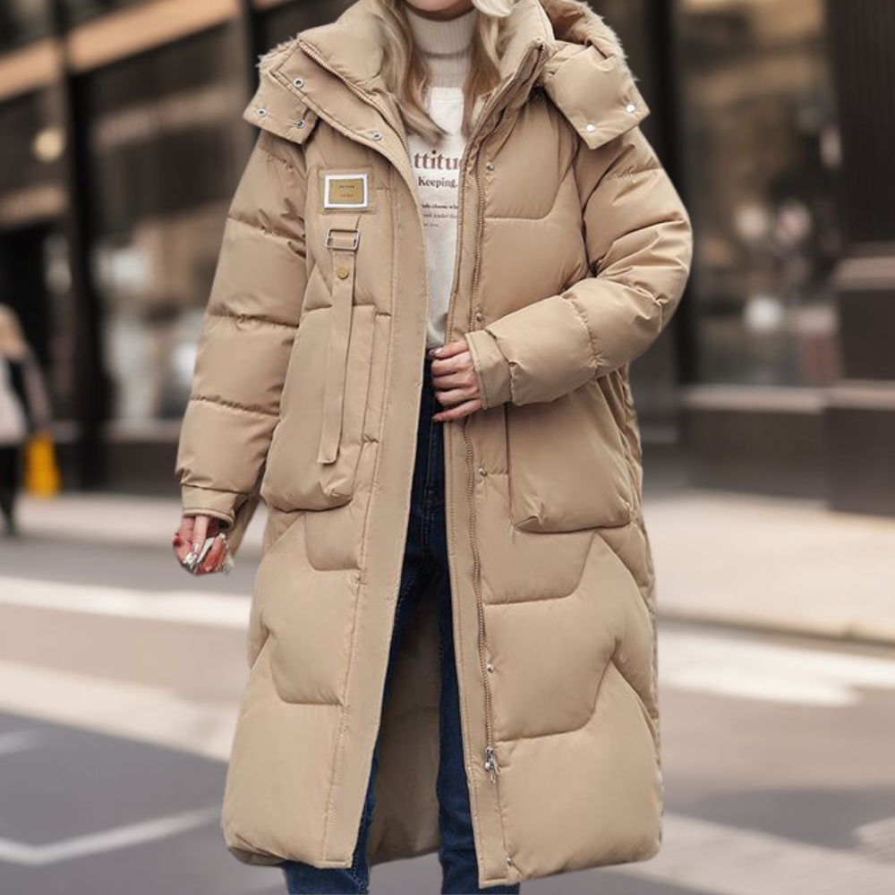 HANNIA Luxury Winter Coat for Women Ultra Warm Windproof Puffer by Streetwave With Thermal Insulation And Large Pockets