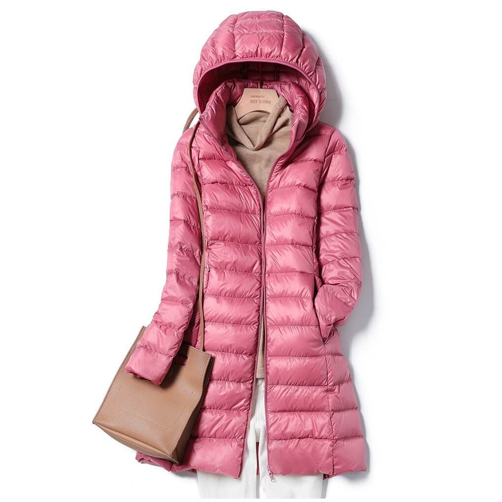 Streetwave Timeless Puffer Coat For Women Hooded Premium Warmth And Durable Comfort