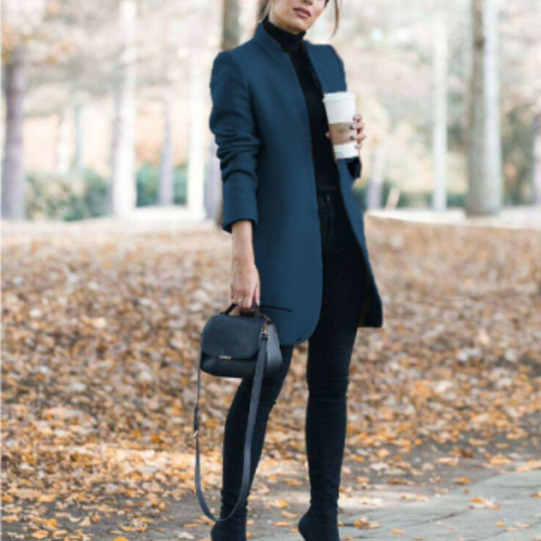 Street Wave Women Stand Collar Winter Coat For Transitional Weather Warmth And Timeless Style