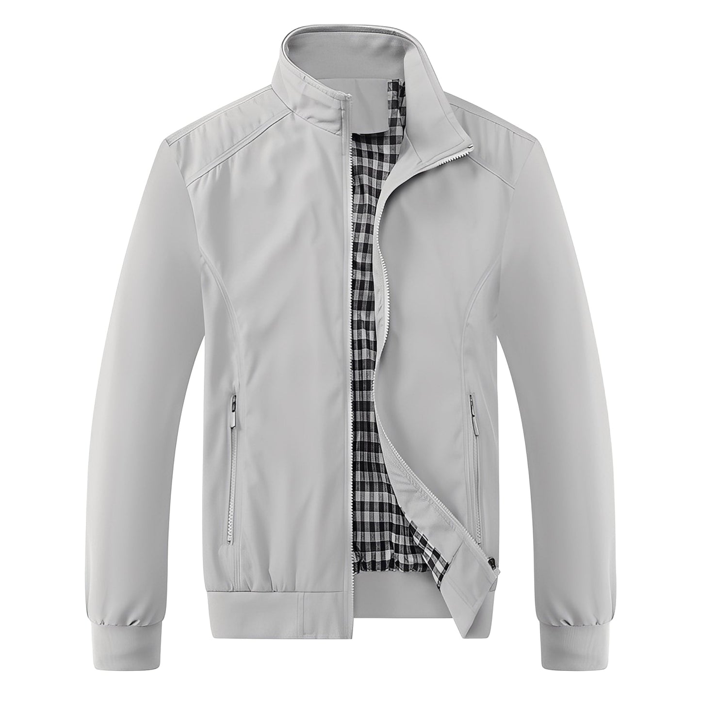 Street-wave Windproof Jacket For Men Lightweight Formal Fit Wind Resistant Outerwear
